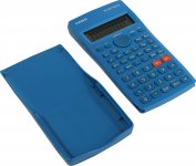 Калькулятор научный CASIO FX-220 PLUS, 10+2-разрядный, кол-во функций:181, двухстрочный экран, синий (FX-220PLUS-S-EH)