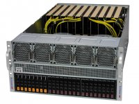 Серверная платформа SuperMicro 521GE-TNRT, 2xSocket4677, 32xDDR5, 16x2.5 HDD HS, 2xM.2-PCI-E, 2x10GLAN, IPMI, Redundant 4x2700 Вт, 5U (SYS-521GE-TNRT)