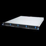 Серверная платформа ASUS RS300-E12-RS4, 1xSocket1700, 4xDDR5, 4x2.5/3.5 HDD HS, 1xM.2-PCI-E, 2xGLAN, ASMB11-iKVM, Redundant 2x450 Вт, 1U (90SF03A1-M00070)
