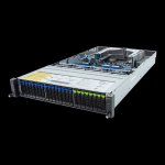 Серверная платформа Gigabyte R283-Z92, 2xSocket SP5, 24xDDR5, 24x2.5 HDD HS, 3xM.2-PCI-E, 2xGLAN, AMI MegaRAC SP-X, Redundant 2x2000 Вт, 2U (R283-Z92-AAE2/ACE2)