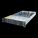 Серверная платформа Gigabyte R283-Z91, 2xSocket SP5, 24xDDR5, 12x2.5/3.5 HDD HS + 2x2.5 HS, 3xM.2-PCI-E, 2xGLAN, AMI MegaRAC SP-X, Redundant 2x1600 Вт, 2U (R283-Z91-AAD1/ACD1)