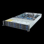 Серверная платформа Gigabyte R283-Z91, 2xSocket SP5, 24xDDR5, 12x2.5/3.5 HDD HS + 2x2.5 HS, 3xM.2-PCI-E, 2xGLAN, GMC, Redundant 2x1600 Вт, 2U (R283-Z91-AAV2/ACV2)