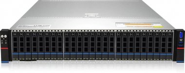 Сервер iRU Rock G2225P, 2xIntel Xeon Gold 6346, 2x32Gb RAM, 2x480Gb SATA SSD, 25+2x2.5" HS, Broadcom 9361-8i, noDVD, 2xGLAN, Командир (AST2500), 2x1300 Вт, 2U (2195993)