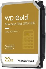 Жесткий диск (HDD) Western Digital 22Tb Gold, 3.5", 7.2K, 512Mb, 512e, SATA3 (WD221KRYZ)