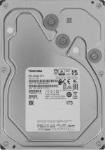 Жесткий диск (HDD) Toshiba 10Tb Cloud-scale Capacity, 3.5", 7.2K, 512Mb, 4Kn/512e, SATA3 (MG10ADA10TE)