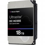 Жесткий диск (HDD) Western Digital 18Tb Ultrastar HC555, 3.5", 7.2K, 512Mb, 4Kn/512e, SATA3 (WUH722018CLE6L4)