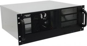 Корпус Procase RM438-B-0, ATX, 4U RM, без БП, черный (RM438-B-0)