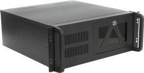 Корпус Exegate Pro 4U450-07/4U4017S, ATX, 4U RM, без БП, черный (EX244499RUS)