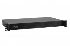 Корпус Exegate Pro 1U250-01/F300AS, mini-ITX, 1U RM, 1x300 Вт, черный (EX264951RUS)