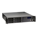 Корпус Exegate Pro 2U480-HS06, mATX, 2U RM, 6x3.5/2.5 HS, 1x500 Вт, черный (EX279753RUS)