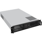 Корпус Exegate Pro 2U650-08, ATX, 2U RM, 1x900 Вт, черный/серебристый (EX293349RUS)