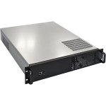 Корпус Exegate Pro 2U550-08, ATX, 2U RM, 1x900 Вт, черный/серебристый (EX293341RUS)