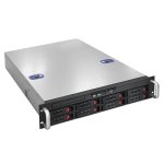 Корпус Exegate 2U550-HS08, ATX, 2U RM, 8x3.5/2.5 HS, Redundant 2x800 Вт, черный (EX292414RUS)