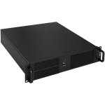 Корпус Exegate Pro 2U390-04, mATX, 2U RM, 1x900 Вт, черный (EX293320RUS)