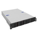 Корпус Exegate Pro 2U660-HS12, E-ATX, 2U RM, 12x3.5/2.5 HS, Redundant 2x1200 Вт, черный (EX294278RUS)