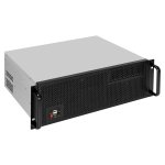 Корпус Exegate Pro 3U300-03, mATX, 3U RM, без БП, черный (EX297478RUS)