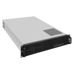 Корпус Exegate 2U650-06/2U2098L/400ADS, ATX, 2U RM, 1x400 Вт, черный/серебристый (EX298575RUS)