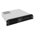 Корпус Exegate 2U400-04/1100PAS, mATX, 2U RM, 1x1100 Вт, черный (EX299982RUS)