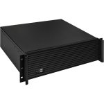 Корпус Exegate 3U390-11/1200PAS, mATX, 3U RM, 1x1200 Вт, черный (EX300007RUS)