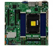 Материнская плата Supermicro X13SEM-F, 1xSocket LGA4677, iC741, 8xDDR5, 2PCI-Ex16, PCI-Ex8, 2xM.2-PCI-E, 10SATA3 RAID 0/1/5/10, 2xGLAN, IPMI, 6xUSB 2.0, VGA, mATX, Bulk (MBD-X13SEM-F-B)