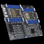 Материнская плата ASUS Z13PE-D16, 2xSocket LGA4677, iC741, 16xDDR5, 5PCI-Ex16, PCI-Ex8, 2xM.2-PCI-E, 10SATA3 RAID 0/1/5/10, 2x10GLAN, ASMB11-iKVM, 1xUSB 2.0, VGA, E-ATX, Bulk (90SB0CA0-M0UAY1/2)