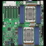 Материнская плата ASRock GNR2D16-2T, 2xLGA4710, 16xDDR5, 5PCI-Ex16, PCI-Ex8, 2xM.2-PCI-E, 8SATA3, 2x10GLAN, IPMI, VGA, EEB like, Bulk (90-SXGDX0-A0UAYF)