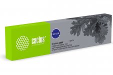 Картридж ленточный Cactus CS-S015339 для PLQ-20/20M/20K/20KM/30K/LQ-90KP, 6.35мм x 30м, 3000000 зн, черный (CS-S015339)