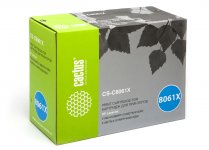 Картридж лазерный Cactus CS-C8061X (C8061X/C8061X), черный, 10000 страниц, совместимый для LaserJet 4100 seria