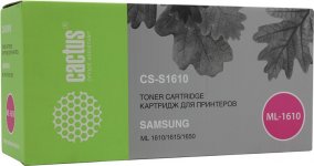 Картридж лазерный Cactus CS-S1610 (ML-1610D2), черный, 2000 страниц, совместимый для Samsung ML-1610, ML-1615