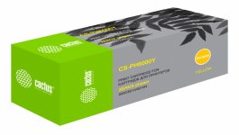 Картридж лазерный Cactus CS-PH6000Y (106R01633), желтый, 1000 страниц, совместимый для Xerox Phaser 6000/6000B/6010/6010N, WorkCentre 6015/6015B/6015N/6015NI