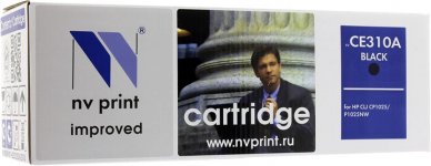 Картридж лазерный NV Print NV-CE310A/729Bk (126A), черный, 1200 страниц, совместимый для LaserJet Pro CP1025 / CP1025nw / M275 / CP1025 / CP1025nw / 100 M175a / 100 M175nw