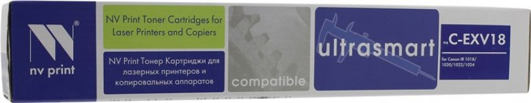 Картридж лазерный NV Print NV-CEXV18 (C-EXV18/GPR-22), черный, 8400 страниц, совместимый для Canon imageRunner 1018 / 1020 / 1022 / 1024