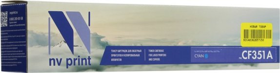 Картридж лазерный NV Print NV-CF351AC (130A), голубой, 1000 страниц, совместимый для LJ Pro M176n / M177fw