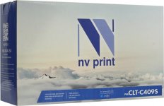 Картридж лазерный NV Print NV-CLTC409SC (CLT-C409S), голубой, 1000 страниц, совместимый для Samsung CLP-310/315, CLX-317/3175