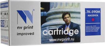 Картридж лазерный NV Print NV-TK590M (TK-590M), пурпурный, 5000 страниц, совместимый для Kyocera FS-C5250DN, ECOSYS P6026cdn, FS-C2026MFP, FS-C2026MFP+, ECOSYS M6026cdn, FS-C2126MFP, FS-C2126MFP+, ECOSYS M6526cdn, FS-C2526MFP, ECOSYS M6026cidn, FS-C2626MF