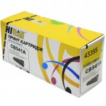 Картридж лазерный Hi-Black HB-CB541A/CE321A (CB541A/CE321A), голубой, 1400 страниц, совместимый для Color LJ CM1300/CM1312/CP1210, Color LJPro CP1525n/CM1415fn, Color LJ CP1515n/CP1518ni, i-SENSYS LBP-5050/MF8050Cn