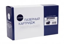 Картридж лазерный NetProduct N-SP200HS (SP200HS), 2600 страниц, совместимый для Ricoh Aficio SP200N/SP202SN/SP203SFN