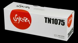 Картридж лазерный Sakura SATN1075 (TN1000/1030/1050/1060/1075), черный, 1500 страниц, совместимый для Brother HL-1110/DCP-1510/MFC-1810/1815