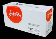 Картридж лазерный Sakura SATN2085 (TN2085), черный, 1500 страниц, совместимый для Brother HL2035, HL2037, HL2037E