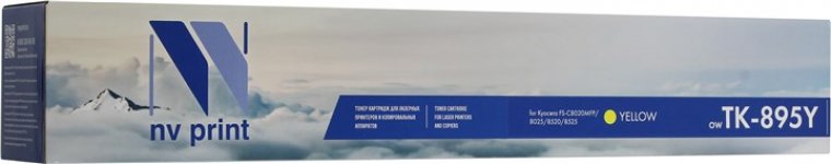 Картридж лазерный NV Print NV-TK895Y, желтый, 6000 страниц, совместимый для Kyocera FS-C8020MFP/C8025MFP/FS-C8520MFP/C8525MFP