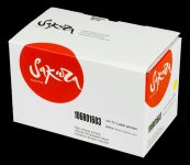 Картридж лазерный Sakura SA106R01603 (106R01603), желтый, 2500 страниц, совместимый для Xerox Phaser 6500/WC 6505