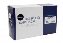 Картридж лазерный NetProduct N-CE261A (CE261A), голубой, 11000 страниц, совместимый для CLJ CP4025/4525