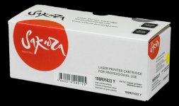 Картридж лазерный Sakura SA106R01633 (106R01633), желтый, 1000 страниц, совместимый для Xerox Phaser 6000 / 6010, WC6015