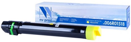Картридж лазерный NV Print NV-006R01518Y (006R01518), желтый, 15000 страниц, совместимый для Xerox WorkCentre 7525/7530/7535/7545/7556/7830/7835/7845/7855/7970