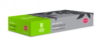 Картридж лазерный Cactus CS-TK710 (TK-710/1T02G10EU0), черный, 40000 страниц, совместимый для Kyocera FS 9130/9130DN/9530