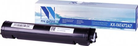 Картридж лазерный NV Print KX-FAT472A7 (KX-FAT472A7), черный, 2000 страниц, совместимый для Panasonic KX-MB2110RU/2117RU/2130RU/2137RU/2170RU/2177RU