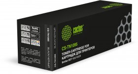 Картридж лазерный Cactus CS-TN1095 (TN-1095), черный, 1500 страниц, совместимый для Brother DCP 1602/1602R
