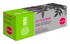 Картридж лазерный Cactus CS-TK5280M (TK-5280M/1T02TWBNL0), пурпурный, 11000 страниц, совместимый для Kyocera Ecosys P6235cdn/M6235cidn/M6635cidn