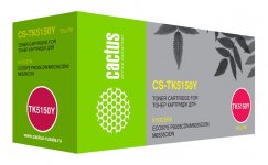 Картридж лазерный Cactus CS-TK5150Y (TK-5150Y/1T02NSANL0), желтый, 10000 страниц, совместимый для Kyocera Ecosys M6035cidn/P6035cdn