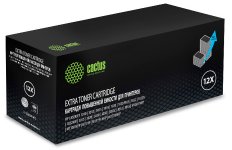 Картридж лазерный Cactus CS-Q2612X-MPS (12X/Q2612X), черный, 3000 страниц, совместимый для LJ 1010/1012/1015/1018/1020